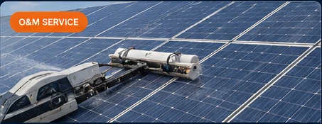 Solar module cleaning and maintenance